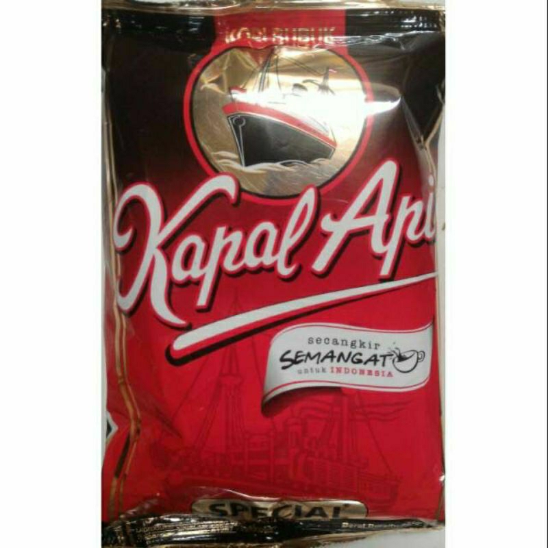 

Kopi Kapal Api Spesial tanpa gula 160g