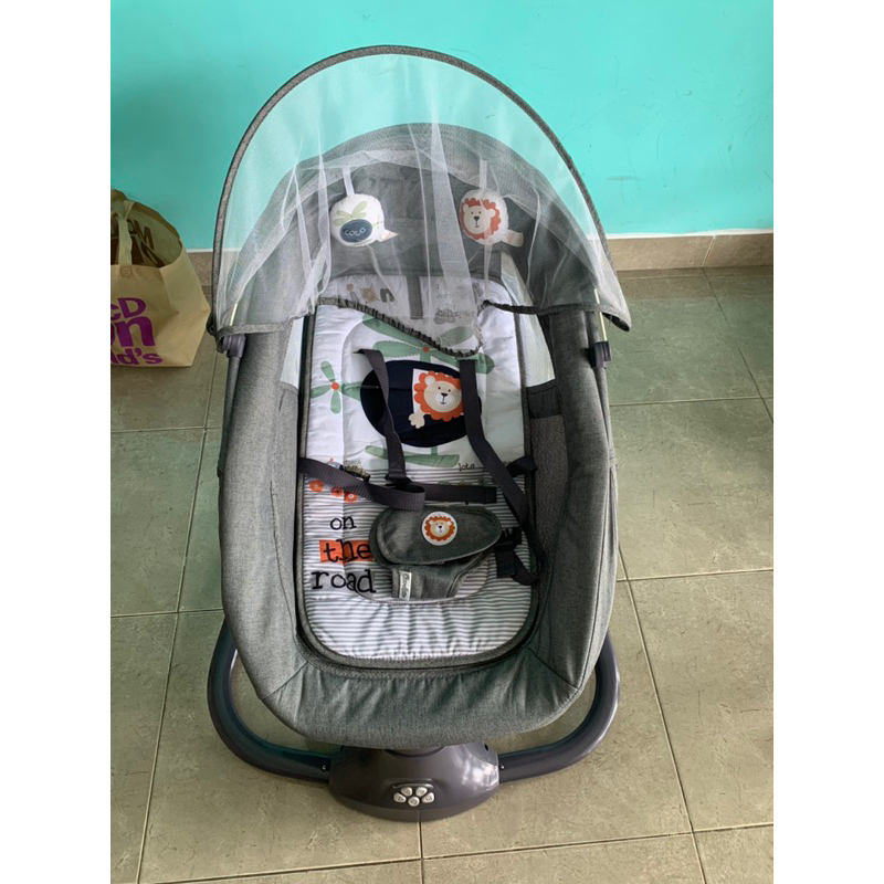 cocolatte snuggli bouncer ayunan bayi preloved