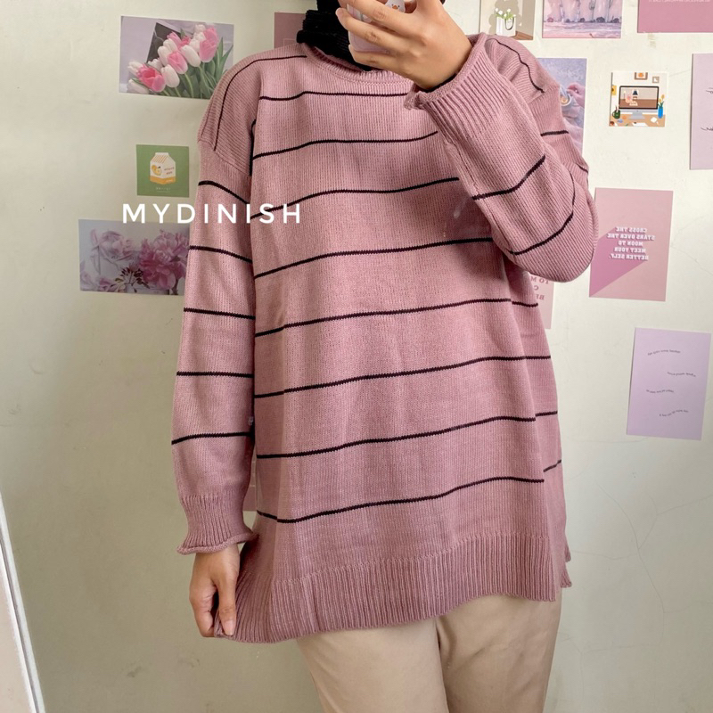 Miranda Blaster Blouse - Atasan Wanita Bahan Rajut