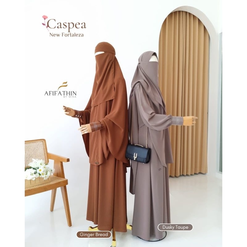 CASPEA SERIES BY AFIFATHIN | GAMIS SET SYARI COUPLE MOM AND KIDS | DRESS SYAR'I