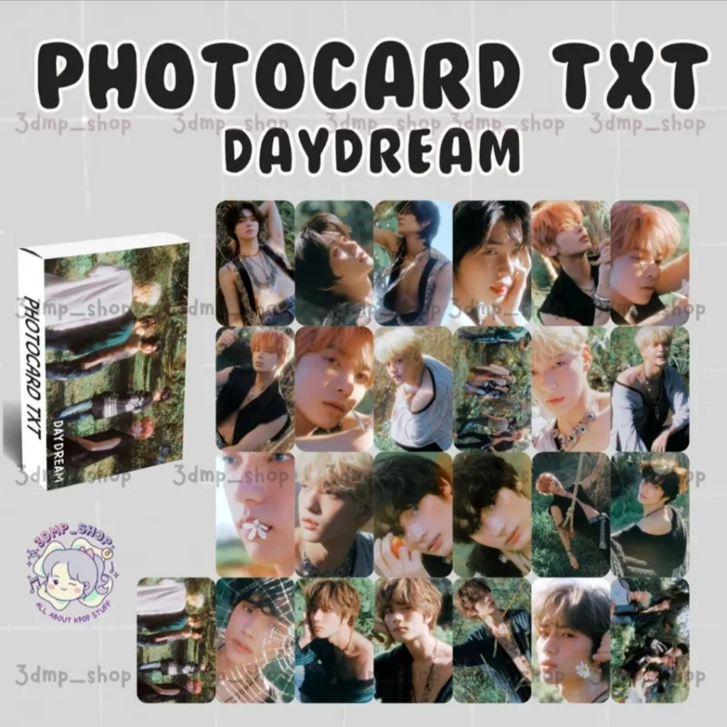 [25 Lembar] photocard lomo photo card TXT