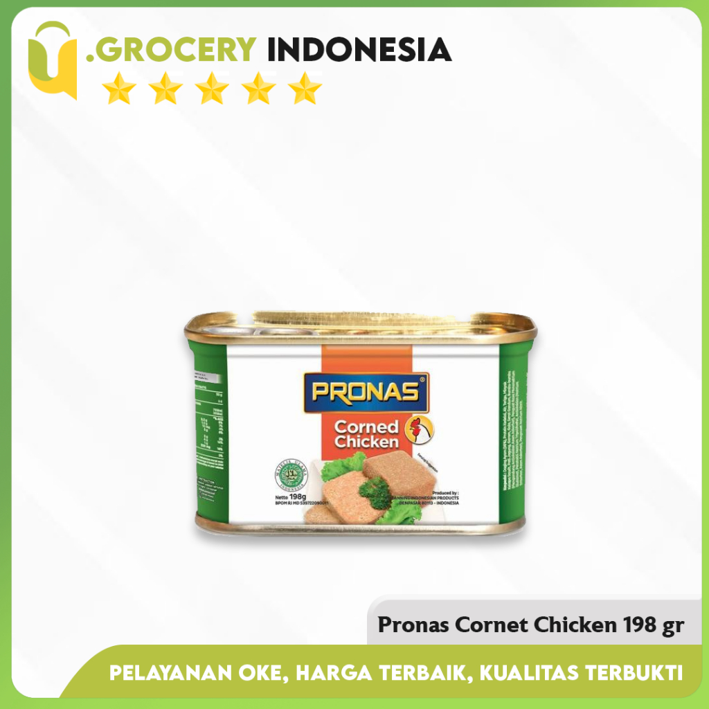 

Pronas Corned Chicken 198gr