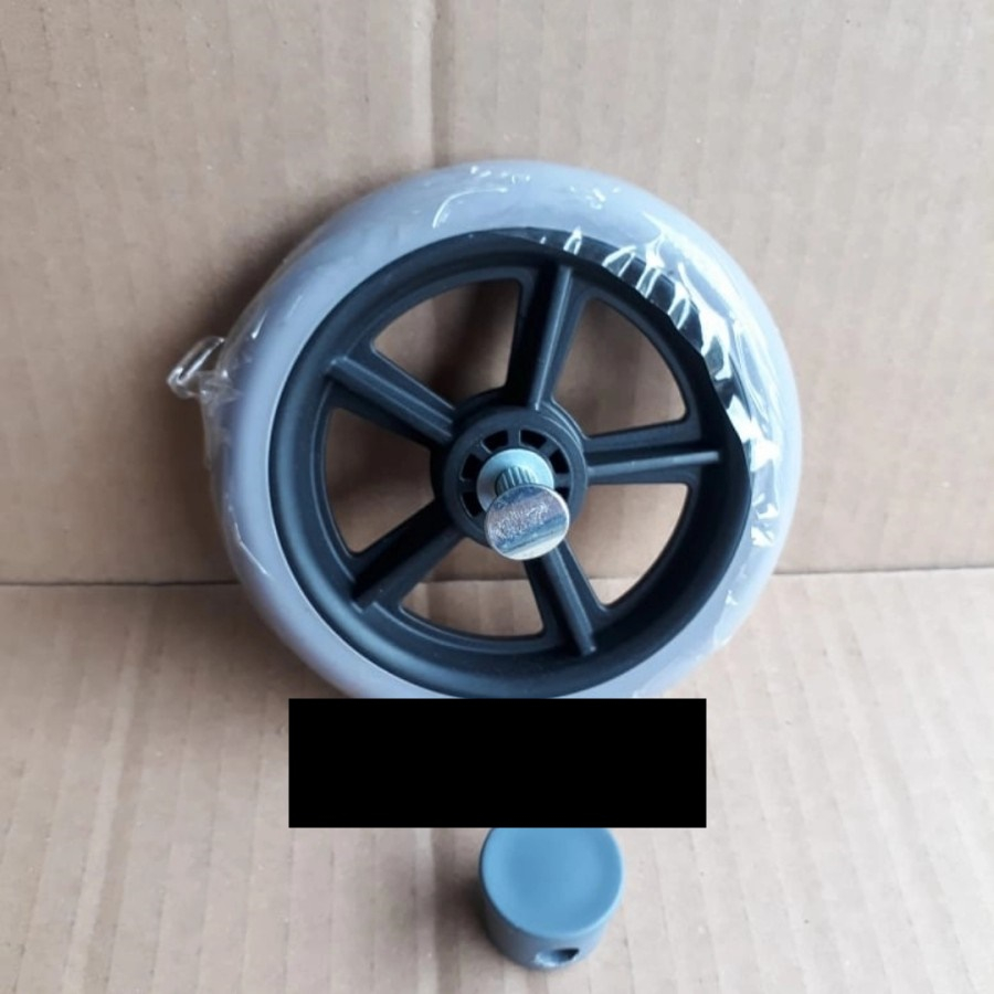 RODA Kecil DEPAN KURSI RODA TRAVEL UKURAN 5 inch BAN Mati