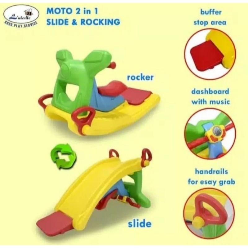 Mainan Kuda kuda anak / Labeille 2in1 Kc501