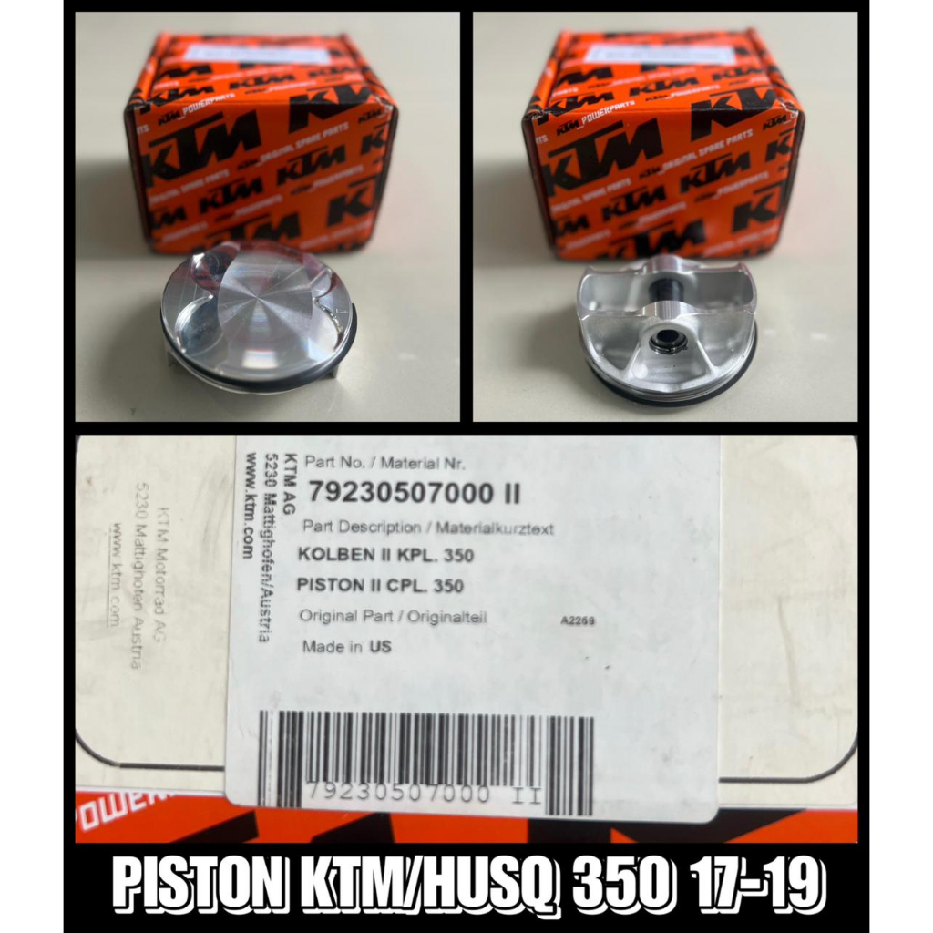 PISTON SEHER KTM HUSQVARNA 350CC PISTON II CPL. 350 87.98mm