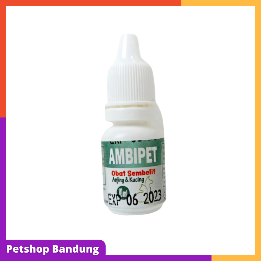 PETSHOP BANDUNG AMBIPET 10ml - Obat Ambeien Kucing & Anjing