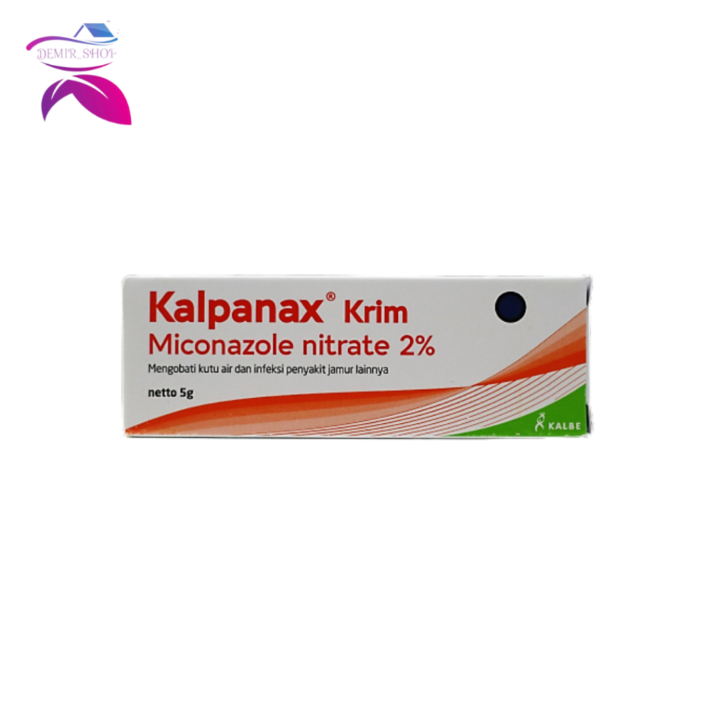 Kalpanax Krim 5 gr / Anti Jamur / Salep Kulit / Mengobati Kutu Air