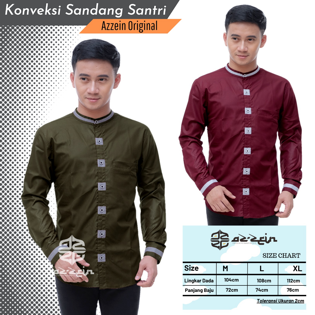 Atasan Muslim Pria Baju Koko Pria Dewasa Koko Pria Lengan Panjang Baju Koko Premium Baju Koko Kemeja Koko Pria Lengan Panjang Muslim Pria Baju koko Pria Polos Baju Koko Pria Kombinasi Baju Koko Pria Motif Baju Koko Kekinian Koko Murah Terbaru Bisa COD