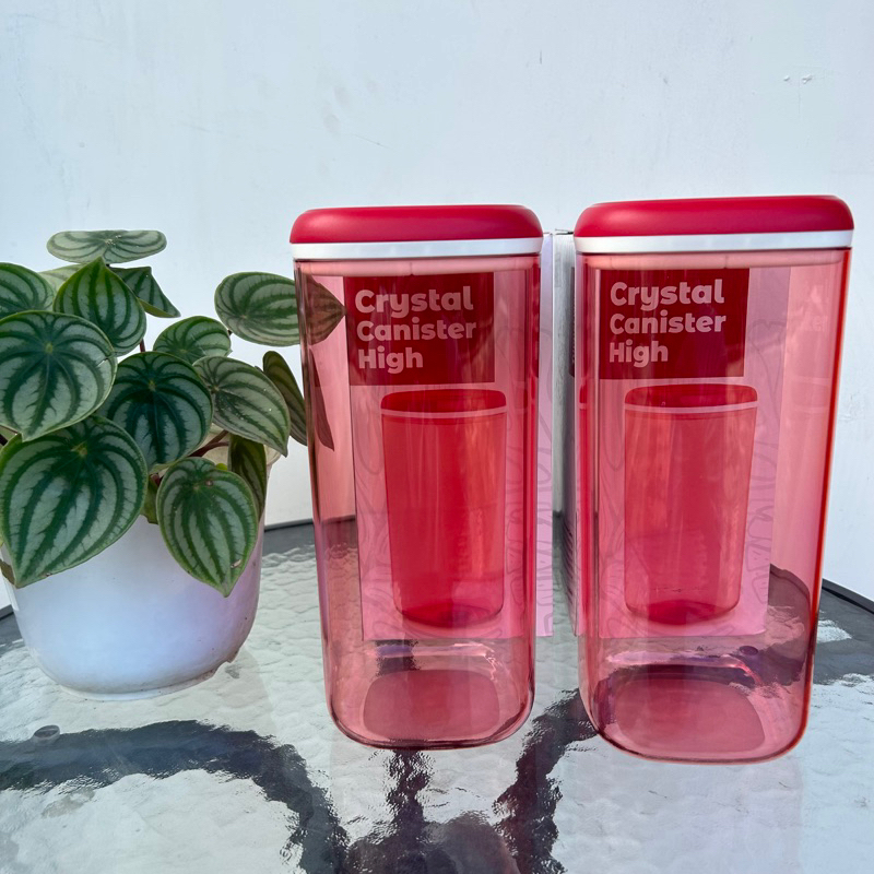 cristal canister (toples bling Tupperware)