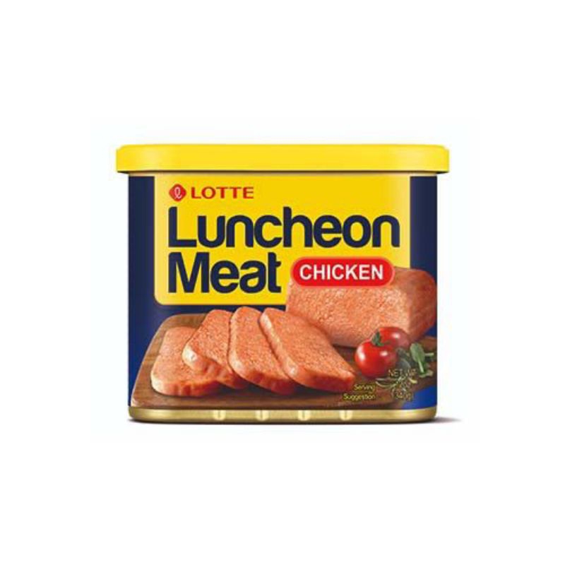 

Lotte Luncheon Meat Chicken ~ Daging Ayam & Daging Babi Dalam Kaleng