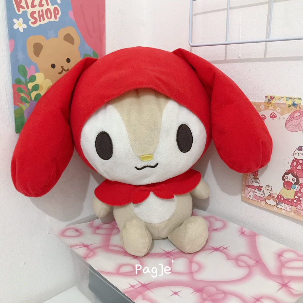 Little Forest Fellow Sanrio Character Banpresto RARE 30 cm [Preloved] - Plush Doll Boneka