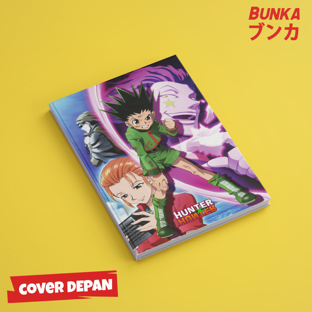 

Note Book Anime Hunter x Hunter Tower Arc C Hardcover A5 Buku Tulis Catatan Notes Agenda Planner Jurnal vintage buku catatan story book kado anniversary valentine cowok cewek murah