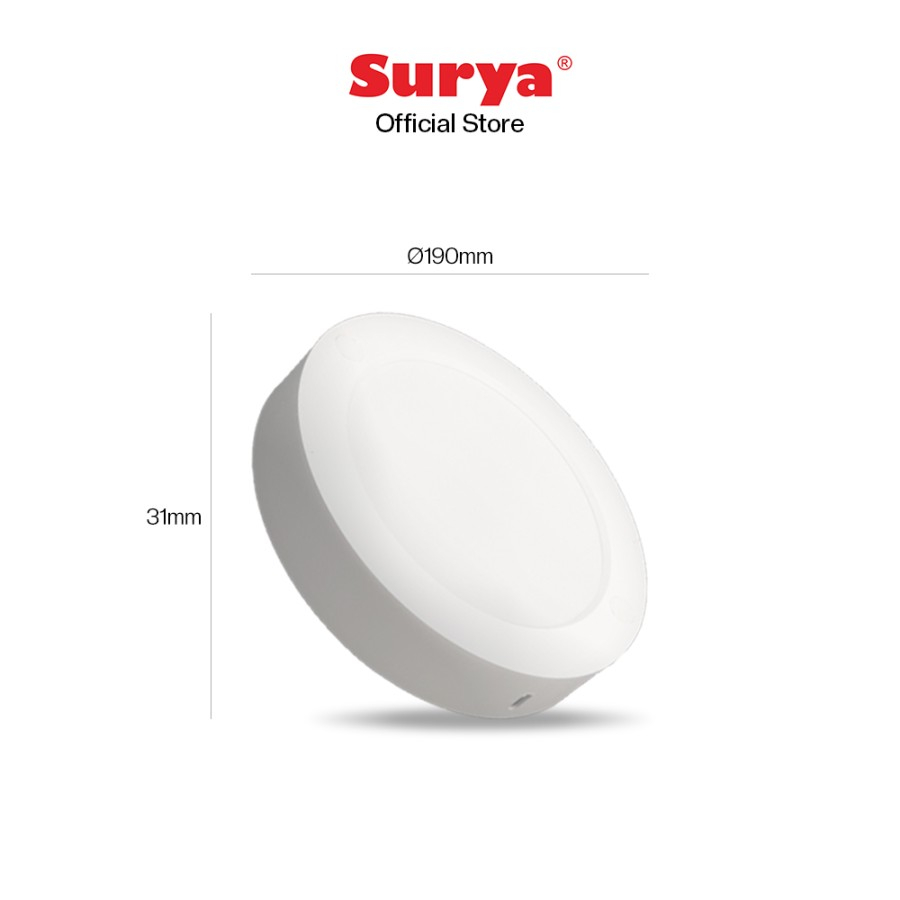 Lampu Downlight SURYA DecoLED II OBR OutBow Panel Led OBR 18 Watt