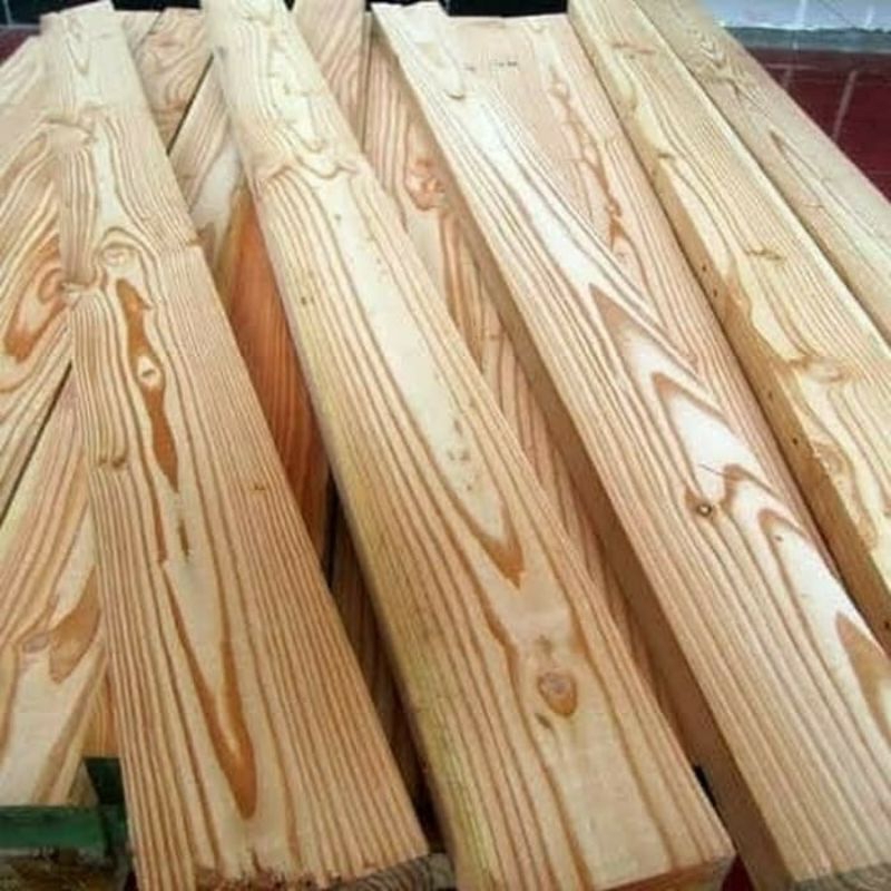 kayu papan jati belanda di amplas 100x9,5x2 cm