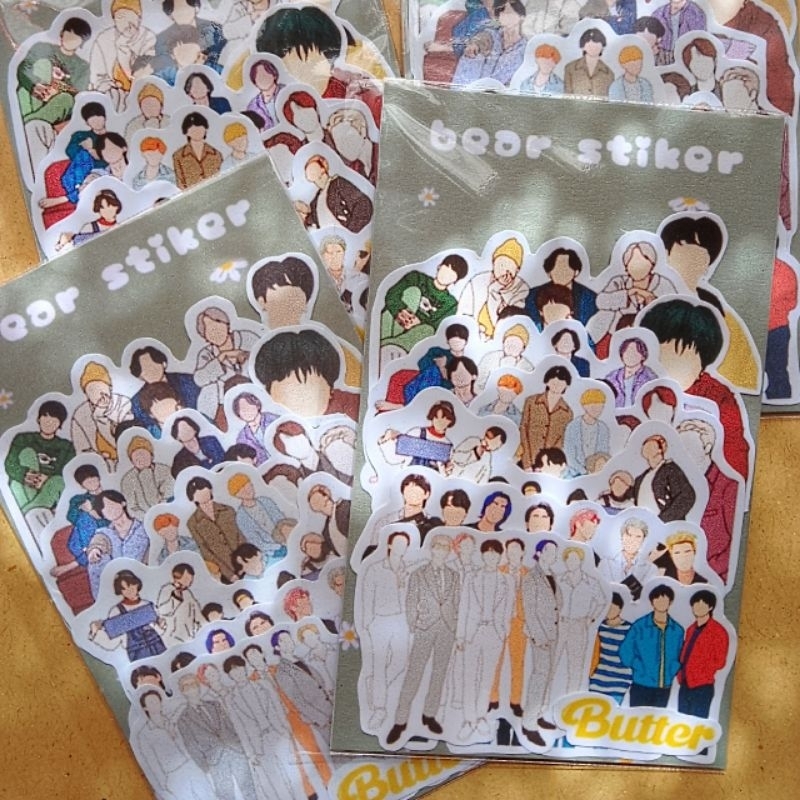 

(10 PCS) Stiker BTS member / Stiker jurnal K-Pop Idol / Stiker jurnal dan scrapbook (PROMO SPESIAL JUNI)