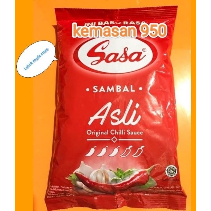 

Saos sambal sasa 950gr asli