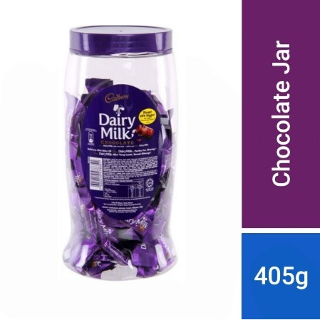 Cadbury Dairy Milk toples 405 gr isi 90 pcs / cadburry coklat mini / cadbury mini bites / cemilan coklat