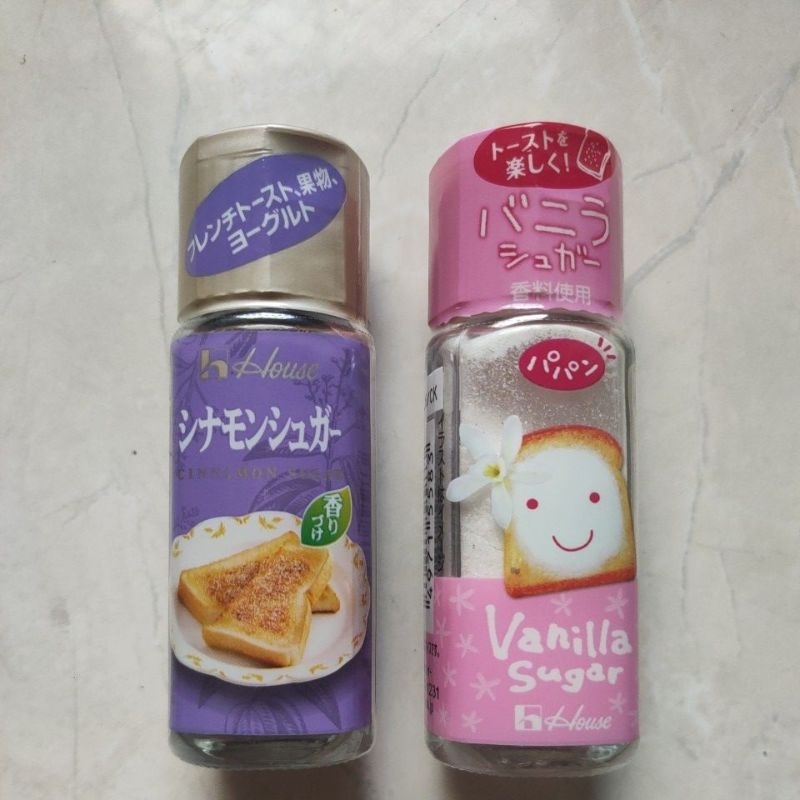 

House food Japan cinnamon sugar vanilla sugar sprinkle taburan roti kue