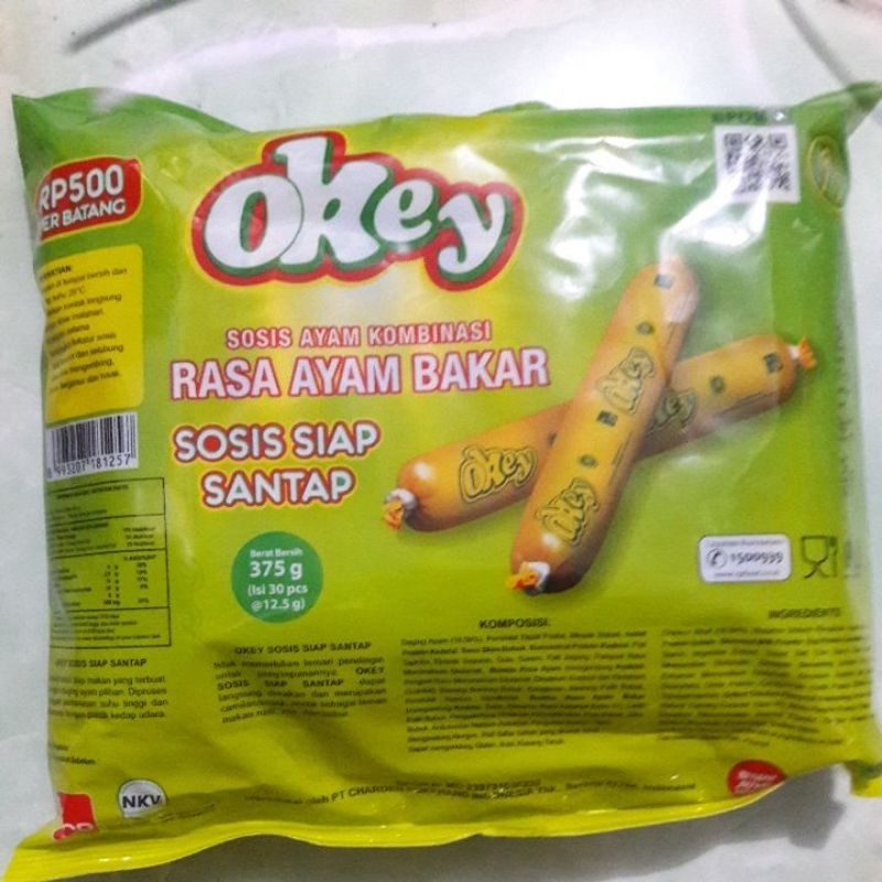 

sosis okey ayam bakar isi 30 pcs