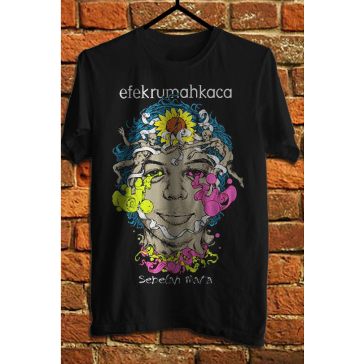 Kaos Oblong Distro EFEK RUMAH KACA "SEBELAH MATA"