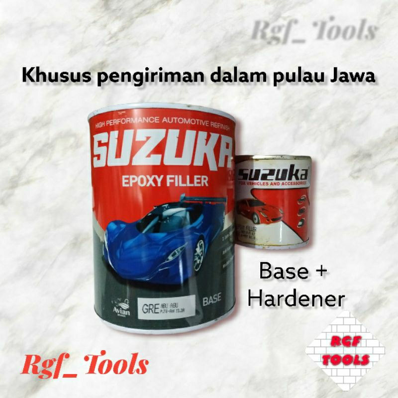 Epoxy Filler Suzuka Grey 1 L 2 Komponen