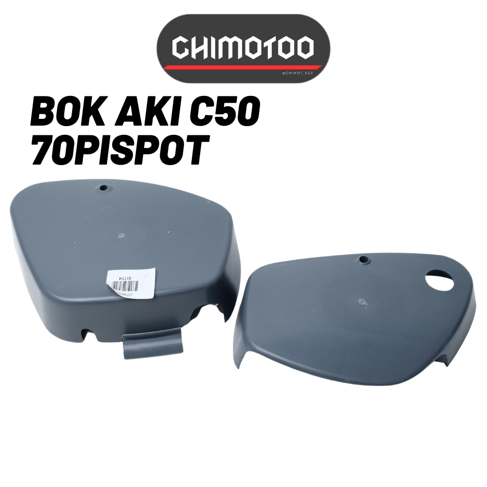 Tutup Cover Dop Kempol Bok Box Aki Accu Honda C50 C 50  C70 Pispot C 70 Pispot