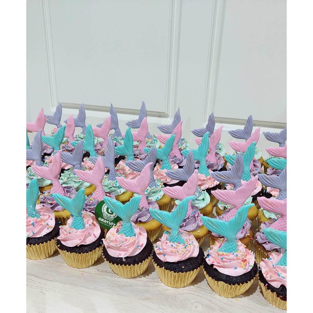 

CUPCAKE MERMAID / CUPCAKE ULANG TAHUN ( HARGA PER PCS )