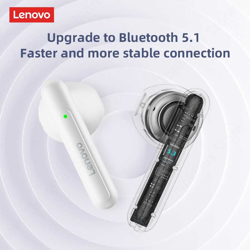 Thinkplus TWS Earphone Bluetooth 5.1 Noise Reduction 250mAh LP1 PRO