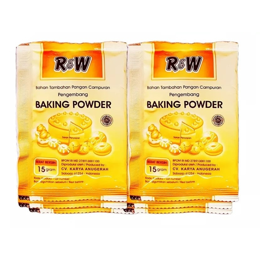 

BAKING POWDER ORANGE (PENGEMBANG) 1 PAK ISI 10 SASET