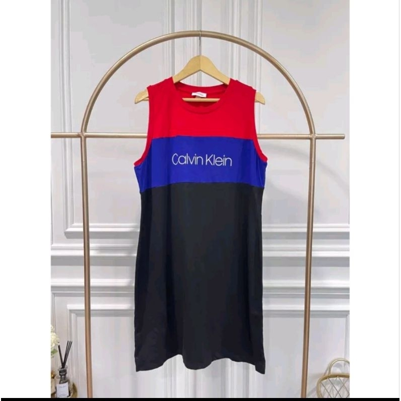 Branded Original Calvin Klein CK Dress Baju Terusan (Sisa Export)