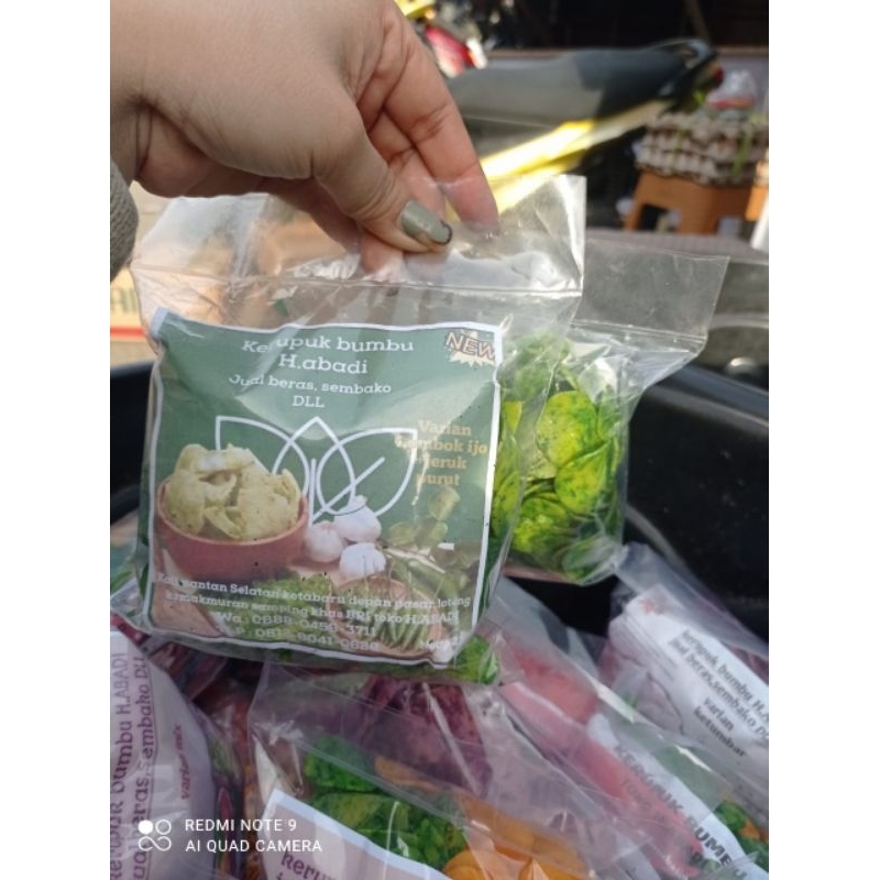 

kerupuk bumbu h.abadi cemilan Kotabaru kerupuk