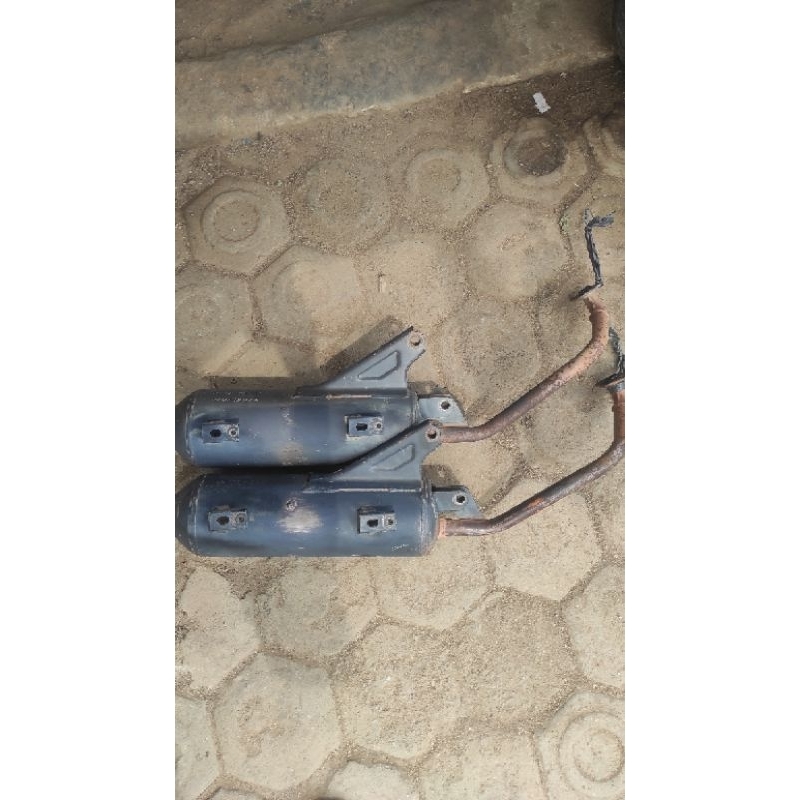 Knalpot original honda beat original