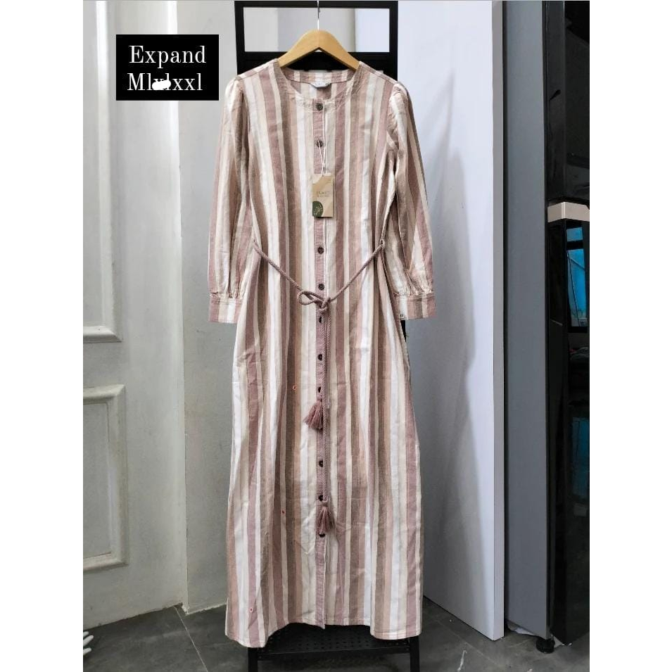 Long dress gamis Expand wanita original