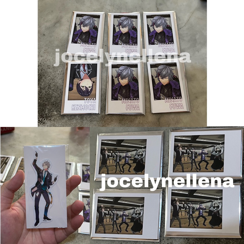 Official Nijisanji ROF-MAO 1st Anniversary - Random cheki-style card & sticker [fuwa minato, toya ke