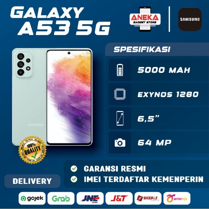 Samsung A53 5G 8GB/256GB Garansi Resmi SEIN