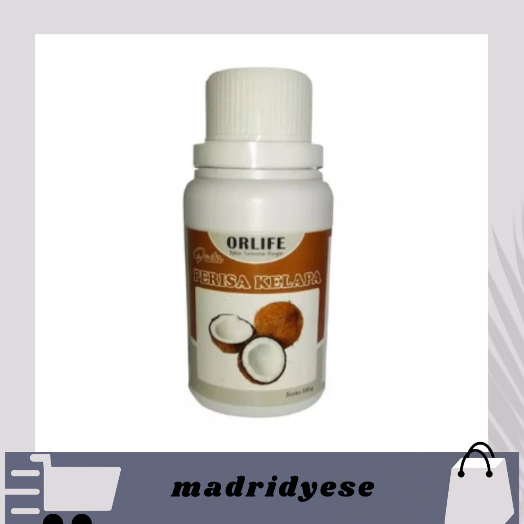 

【MURAH LEBAY】PERISA PASTA ES KELAPA / KELAPA ORLIFE / Perisa Pasta KELAPA segar 100 Gram
