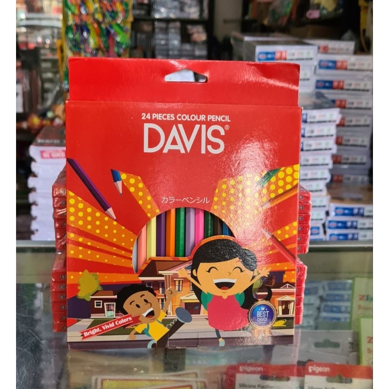

Pensil Warna / Pulas Davis 24 warna Panjang