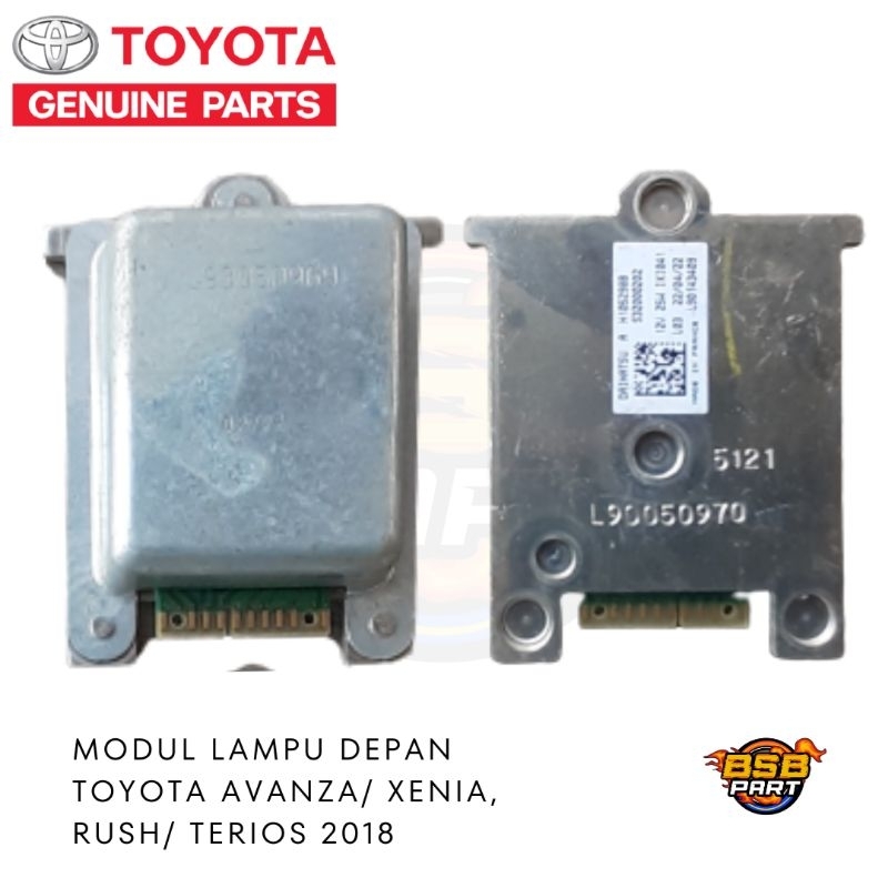 ecu lampu depan Toyota Avanza Rush Daihatsu Terios Xenia 2018 keatas original