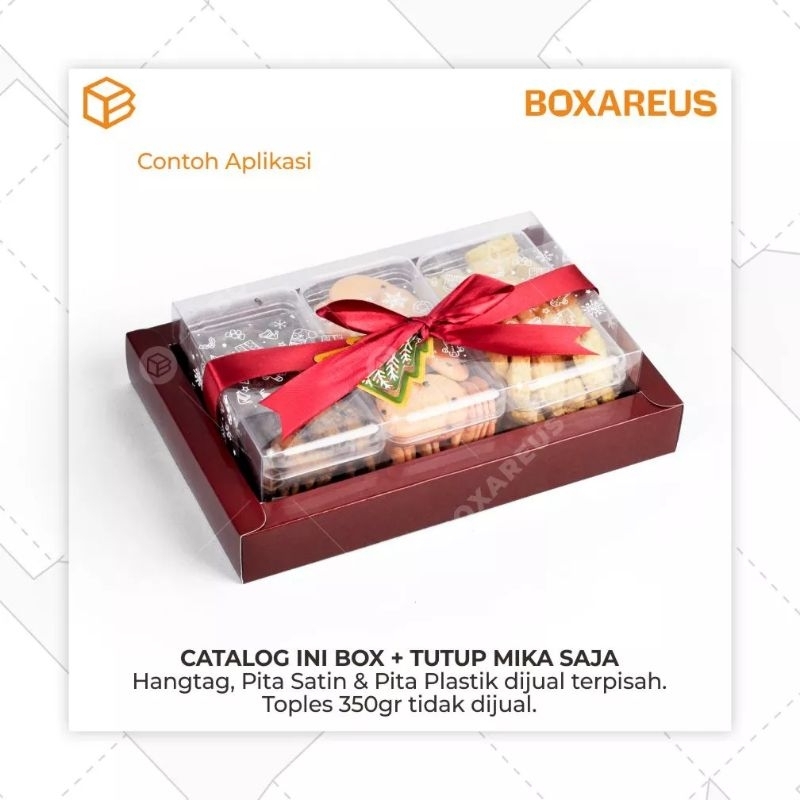 

Box Mika Kue Kering Hampers Box Mika Kue Kering Parcel Box Dus Mika Toples Kue Kering