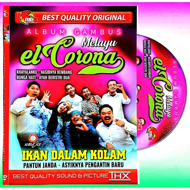 KASET MP5 VIDEO MUSIK LAGU EL CORONA ALBUM GAMBUS - KASET VIDEO MUSIK LAGU POP MELAYU TERBARU
