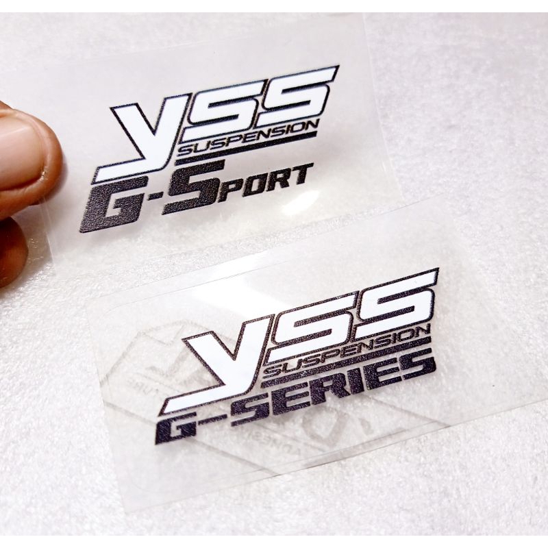 stiker shock yss G-Series shock yss G-Sport