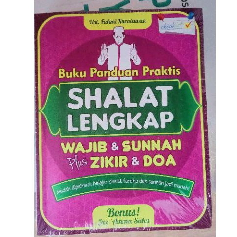 Buku Panduan Praktis Sholat Lengkap Wajib & Sunnah -Checklist-