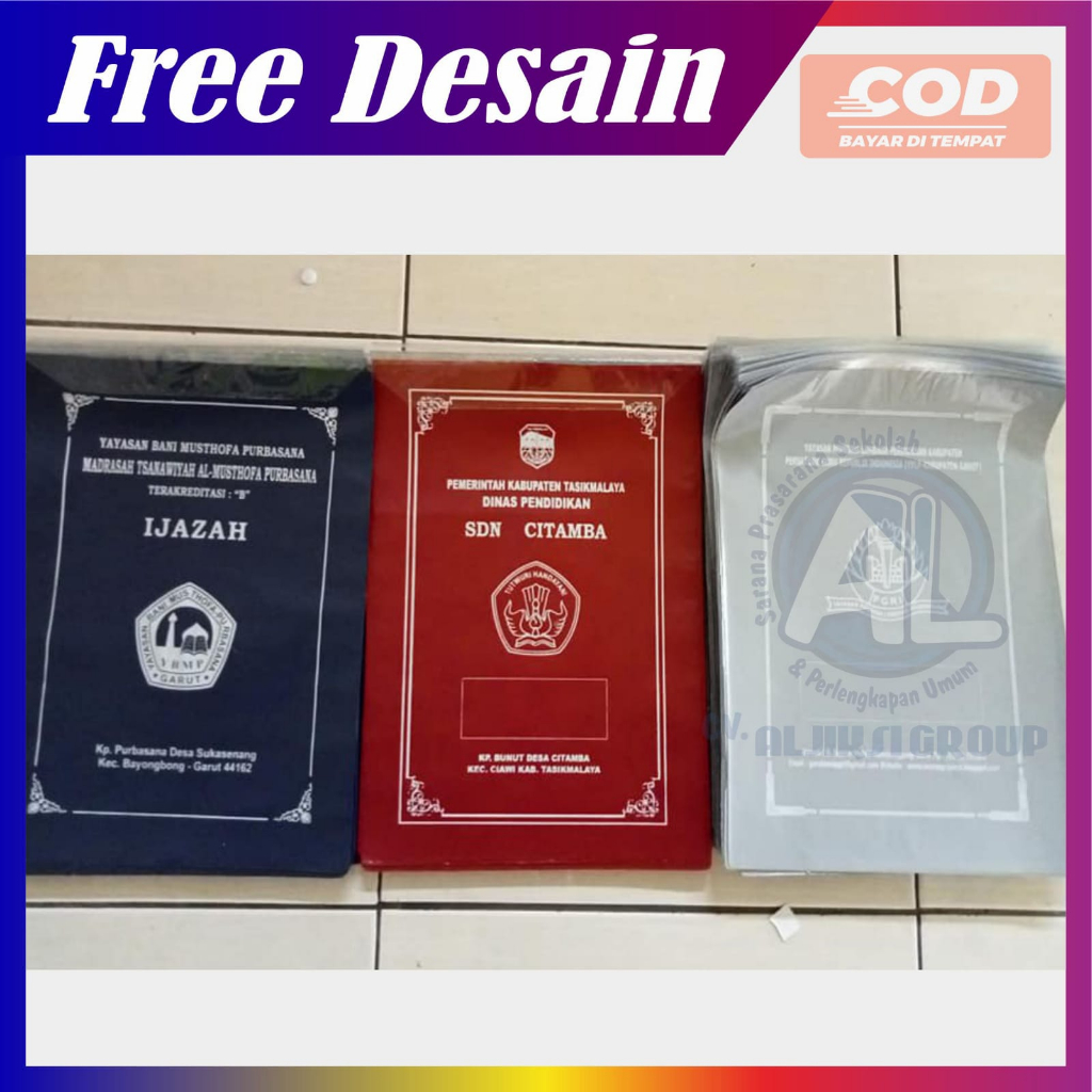 MAP IJAZAH WISUDA / MAP FILE DOKUMEN ORGANIZER FOLDER