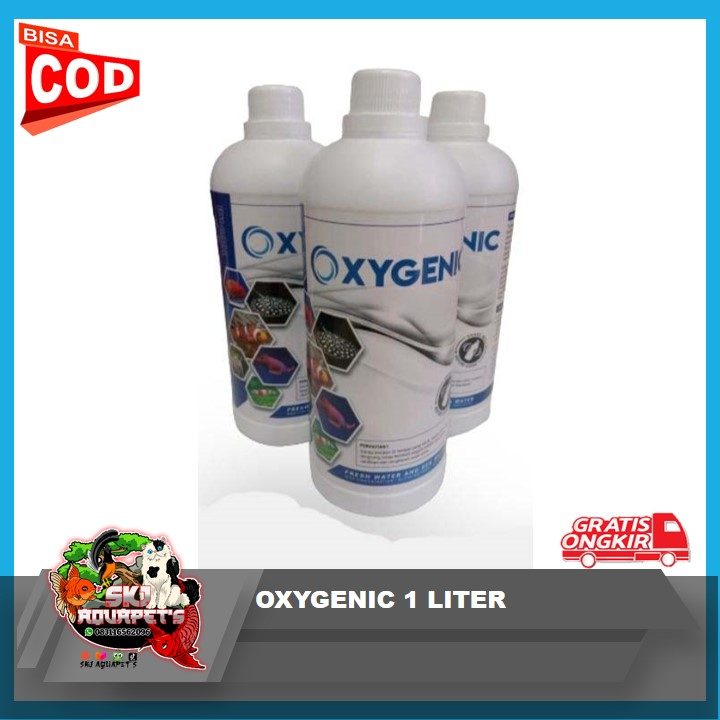 OXYGENIC 1 L PROBIOTIK OXYGENIC Bakteri Starter Kolam Akuarium Aquascape