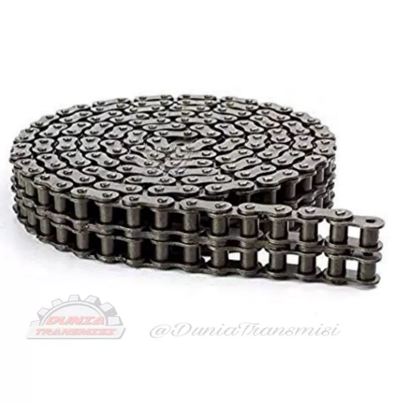 Rantai RS 100 Double Roller Chain RS 100-2 Duplex Rantai RS100x2R Double Chain RS 100x2R