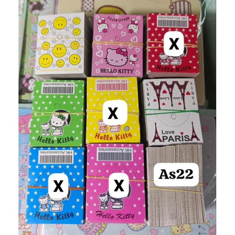 

Cardnona, card accessories, kartu label gantungan aksesoris, harga/ikat.