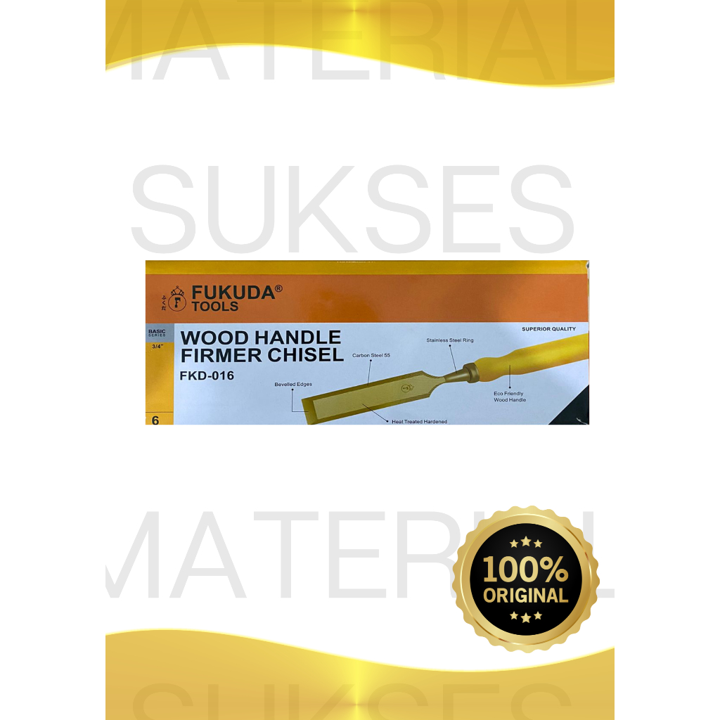 PAHAT KAYU FUKUDA 3/4 GAGANG KAYU