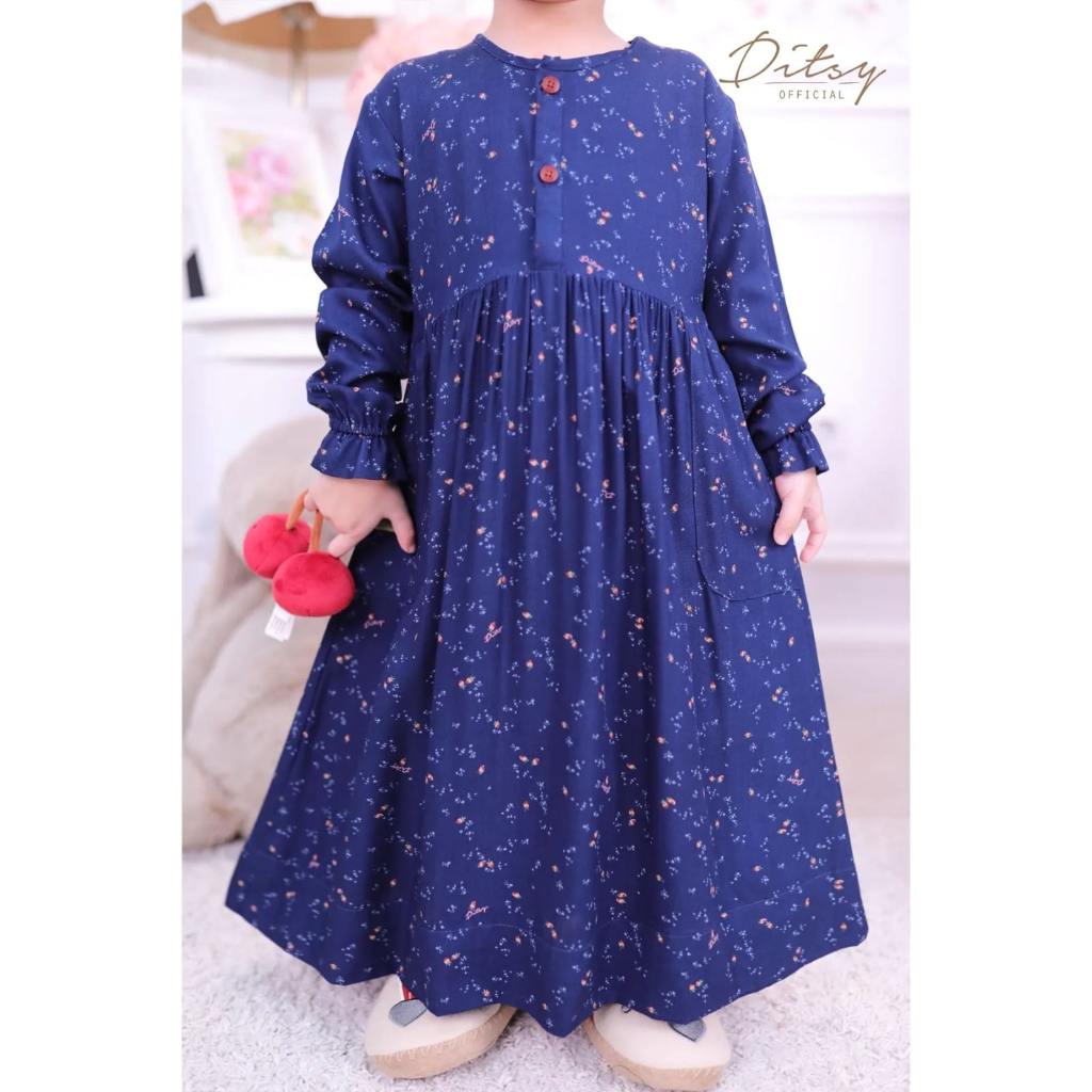 DITSY JULI LITTLE STRAWBERRY DARKBLUE SIZE 6, 7