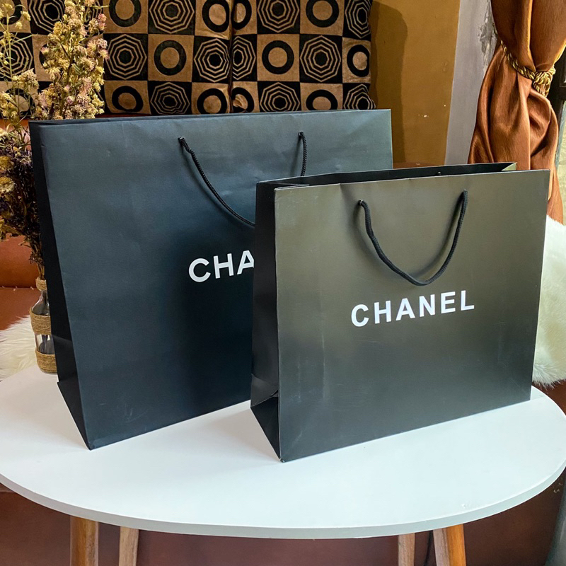 

Paperbag Chanel HQ Hitam Paper Bag Premium Quality