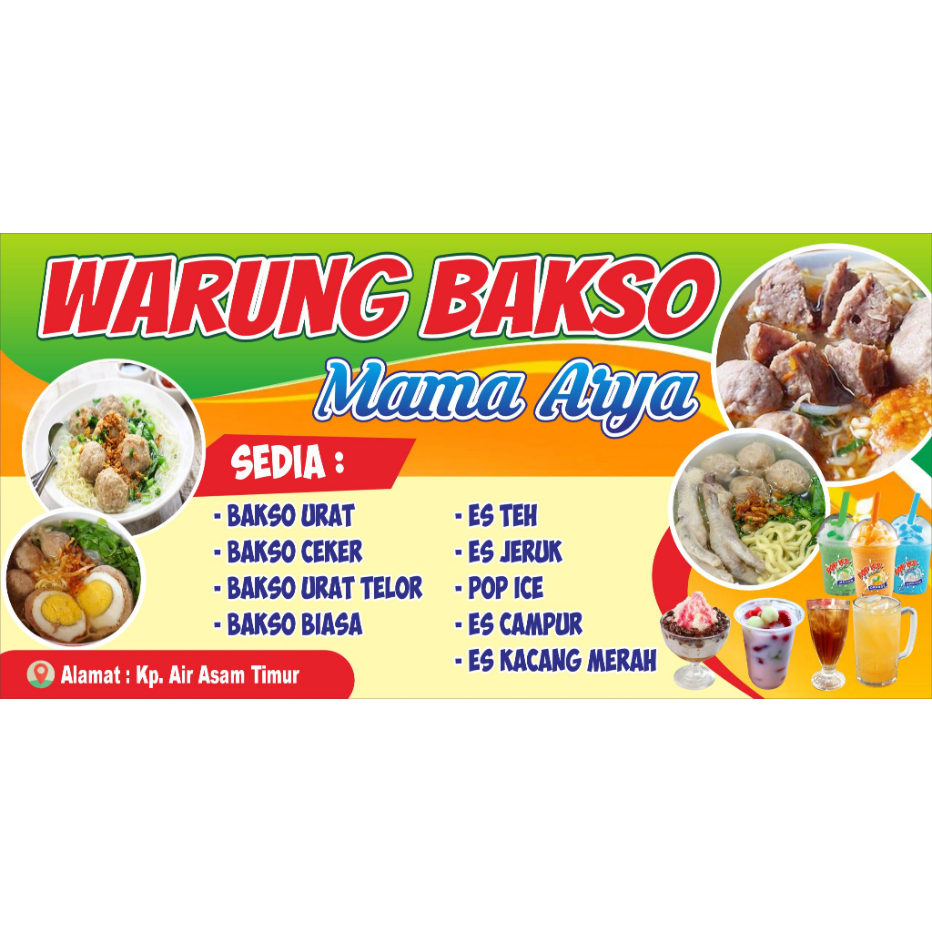 SPANDUK BAKSO | SPANDUK MIE AYAM